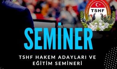 TSHF HAKEM ADAYLARI ve EĞİTİM SEMİNER PROGRAMI  12/13 TEMMUZ 2025 DENİZLİ