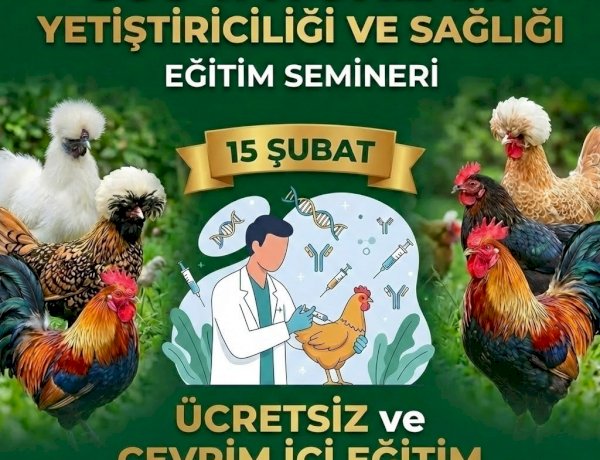 Süs Tavukları Yetiştiriciliği ve Sağlığı: Ücretsiz Çevrim İçi Eğitim Semineri!