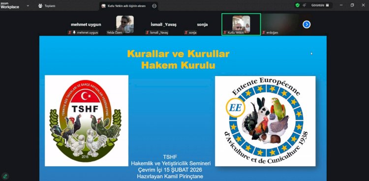 Düzenlemiş olduğumuz Süs Tavuğu çevrim içi eğitim programımız, yüksek düzeyde memnuniyet ve olumlu geri bildirimlerle başarıyla tamamlanmıştır. Katılımcı tüm üreticilere ve eğitmenlerimize teşekkürlerimizi sunarız.